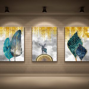 تابلو دکوراتیو پارچه ای کد 101