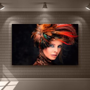 تابلو-دکوراتیو-پارچه-ای-کد-F14