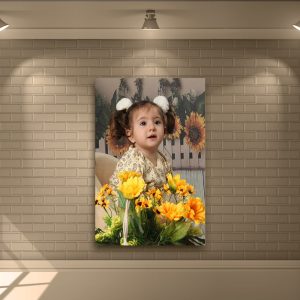 تابلو دکوراتیو پارچه ای کد G